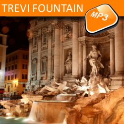 The mp3 audio visit Trevi Fountain
