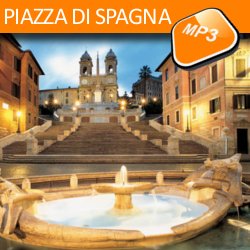The mp3 audio visit Piazza di Spagna and Trinit dei Monti