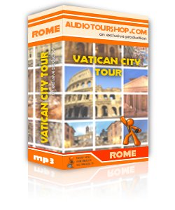 Box of mp3 audio tour 'Vatican City Tour', in Rome Box of mp3 audio tour 'Vatican City Tour', in Rome